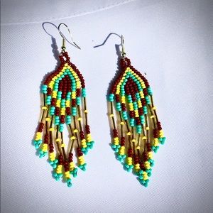 Hand beaded Earrings
